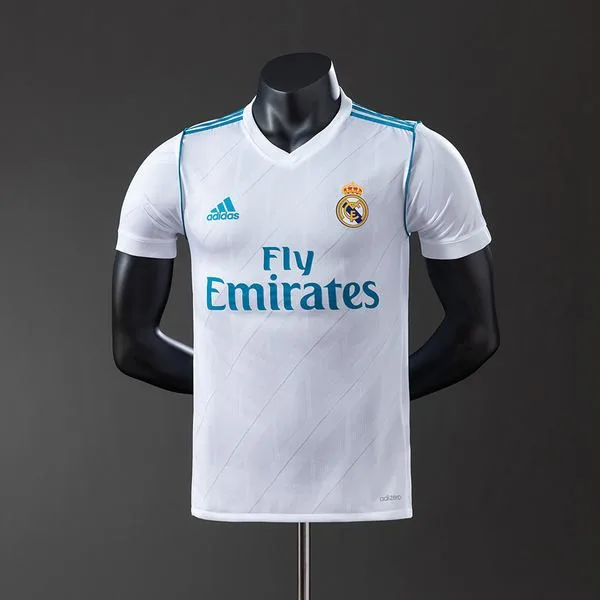 Camiseta de fútbol Real Madrid 2017/18 LOCAL MANGA LARGA VERSION JUGADOR